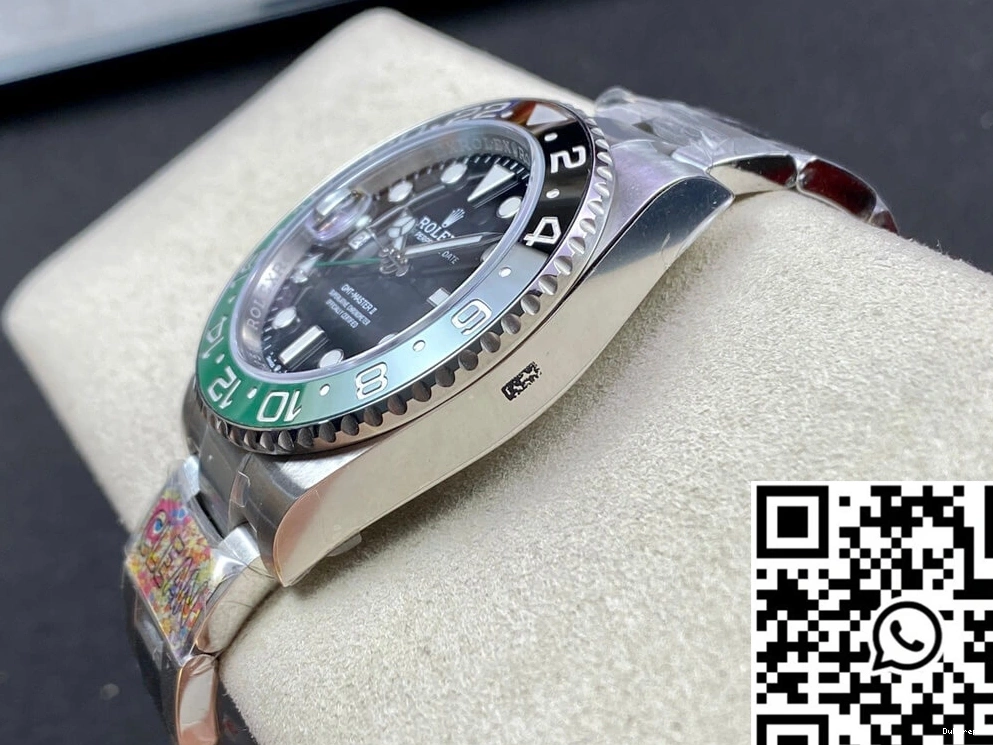 M126720VTNR-0001 TravelReady GMT 1166 Master Rolex Black Factory Clean Dial II 0816